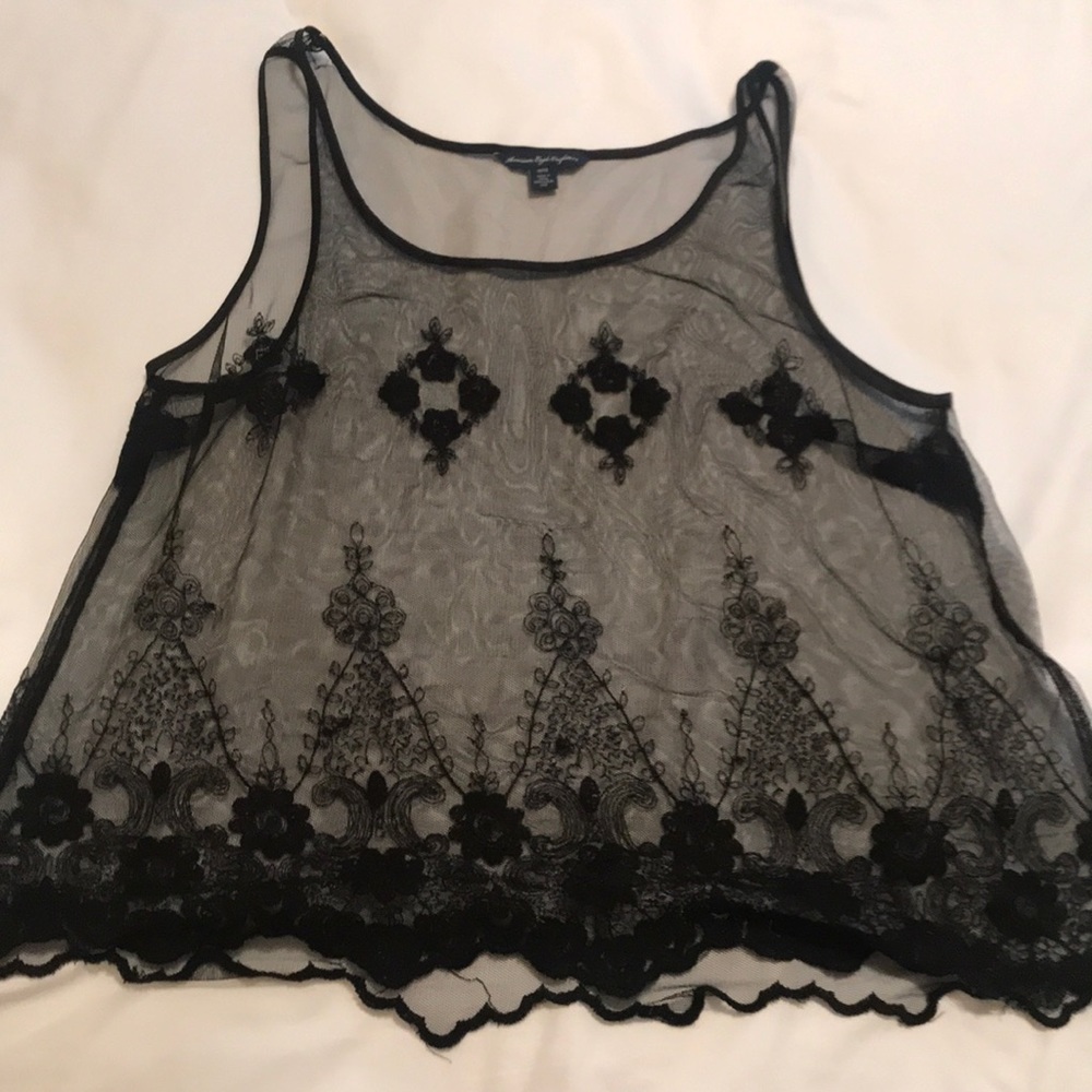 Mesh tank top